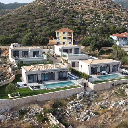 Gem Villas Luxury Sea View Karavádhos Dış mekan fotoğraf