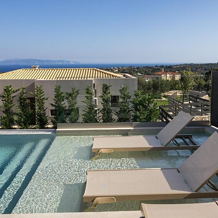 Gem Villas Luxury Sea View Karavádhos Dış mekan fotoğraf