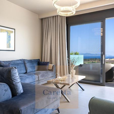Gem Villas Luxury Sea View Karavádhos Dış mekan fotoğraf