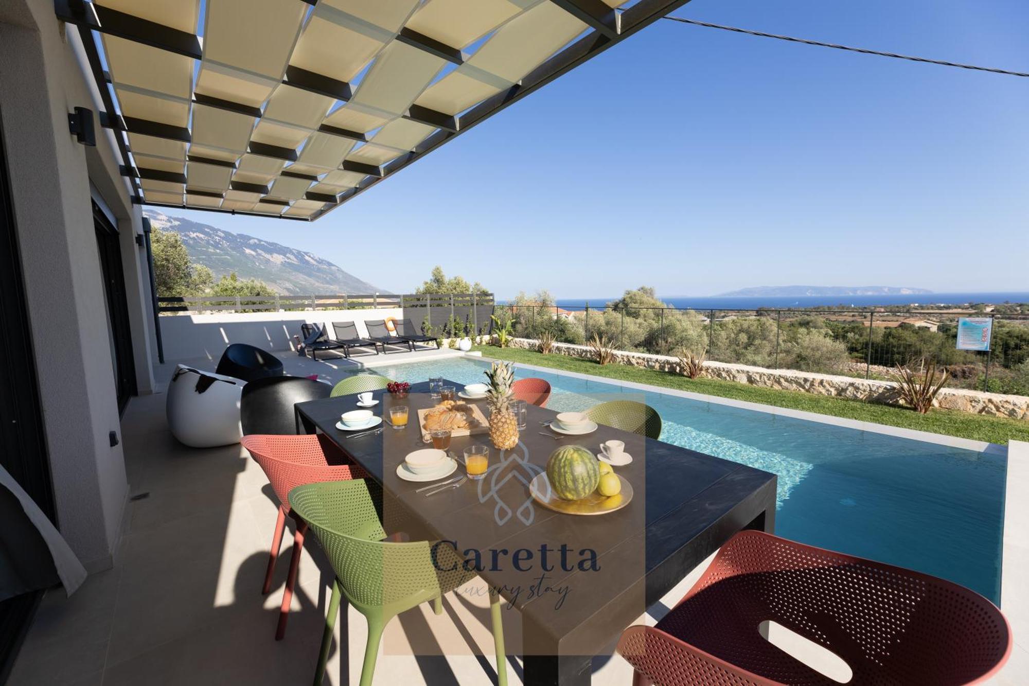 Gem Villas Luxury Sea View Karavádhos Dış mekan fotoğraf