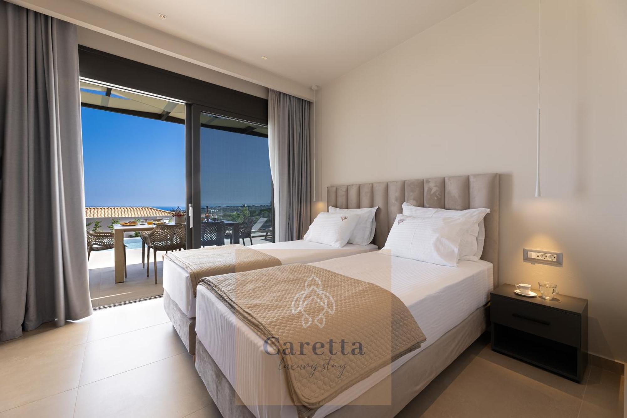 Gem Villas Luxury Sea View Karavádhos Dış mekan fotoğraf