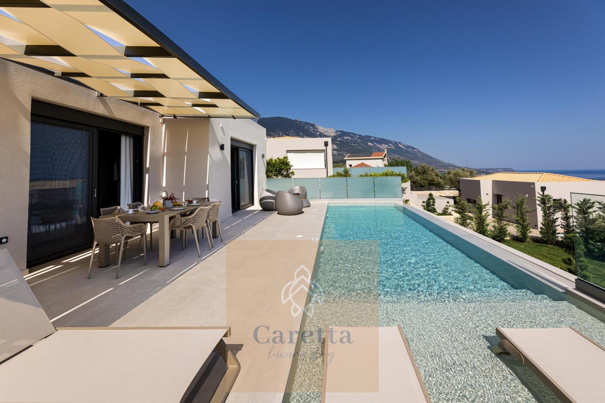 Gem Villas Luxury Sea View Karavádhos Dış mekan fotoğraf