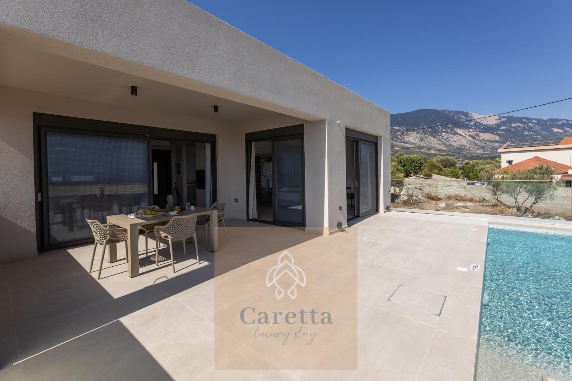 Gem Villas Luxury Sea View Karavádhos Dış mekan fotoğraf