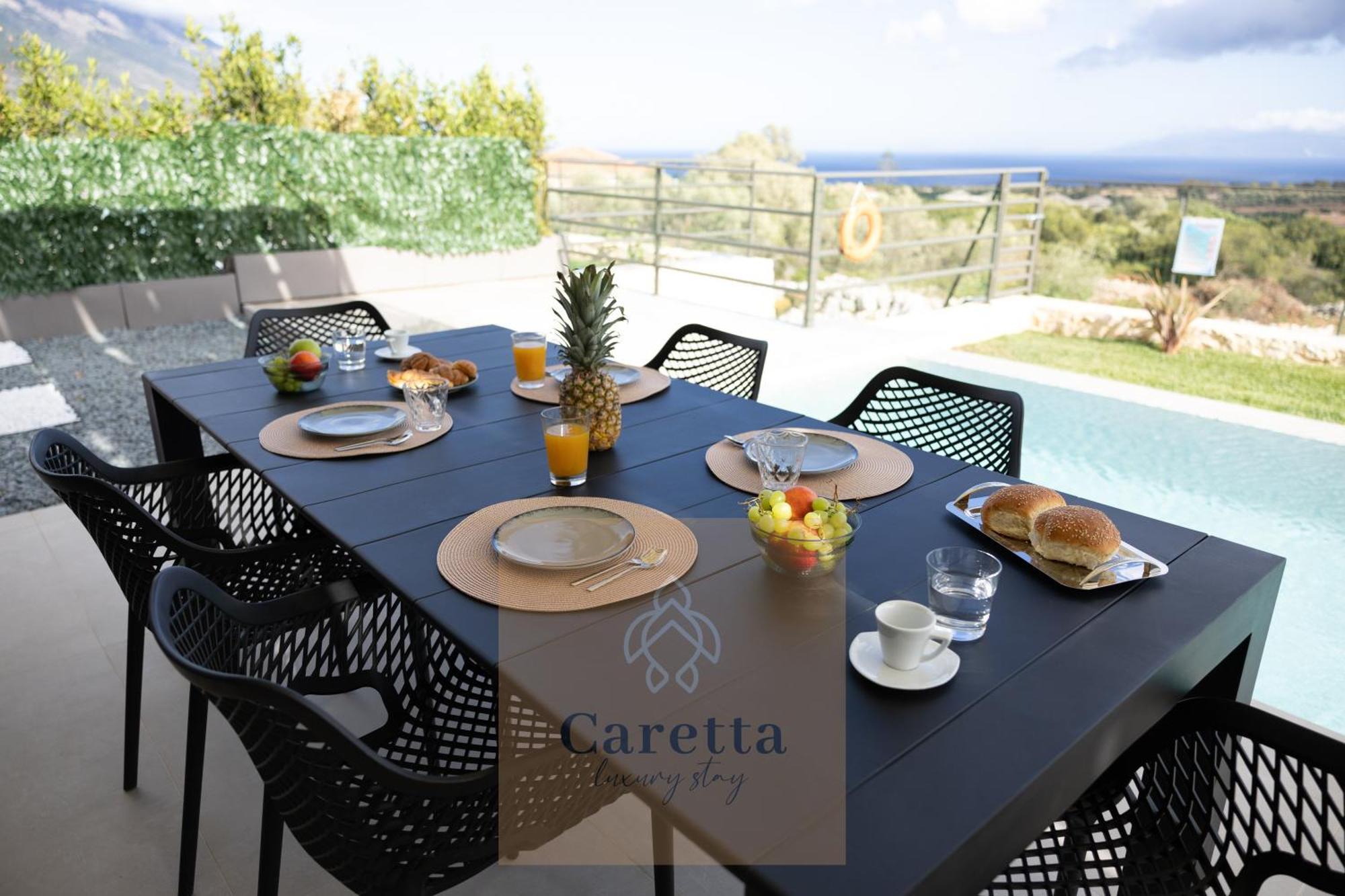 Gem Villas Luxury Sea View Karavádhos Dış mekan fotoğraf